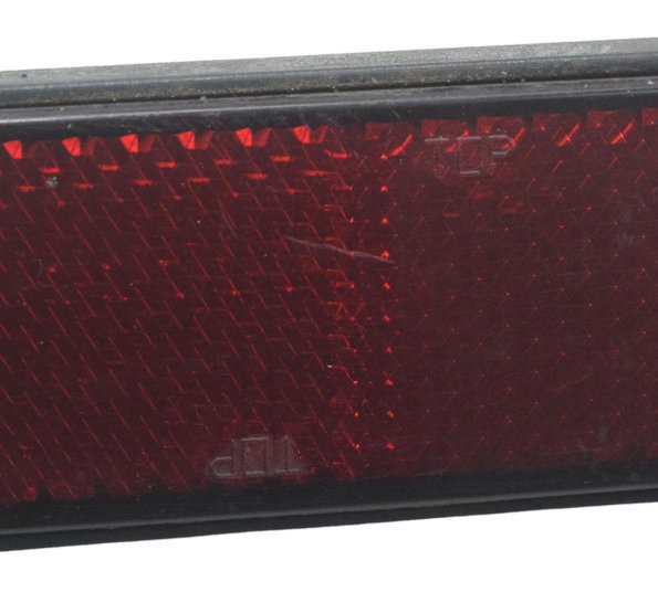 Refletor Olho De Gato Honda Nxr Bros 160 15-23 Original Vermelho