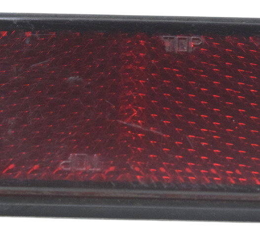 Refletor Olho De Gato Honda Nxr Bros 160 15-23 Original Vermelho
