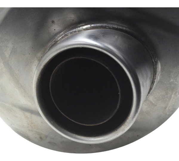 Ponteira Escape Bmw F 800 Gs 13-16 Original Prateado