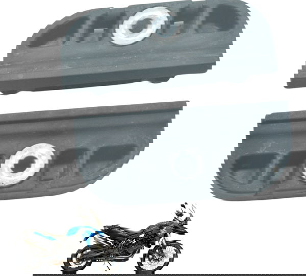 Par Borracha Suporte Bmw F 800 Gs 13-16 Original