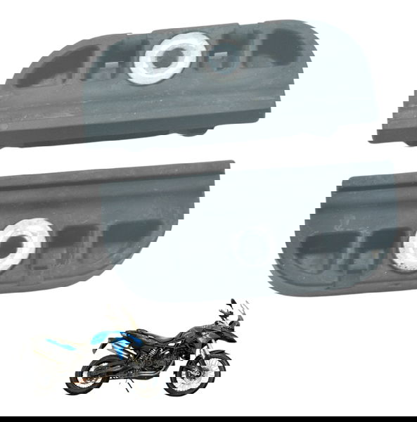 Par Borracha Suporte Bmw F 800 Gs 13-16 Original
