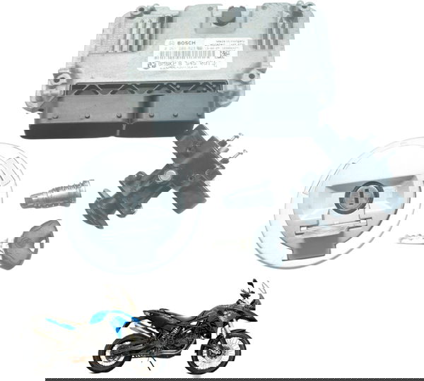 Kit Chave Ignição Code Modulo Bmw F 800 Gs 13-16 Original