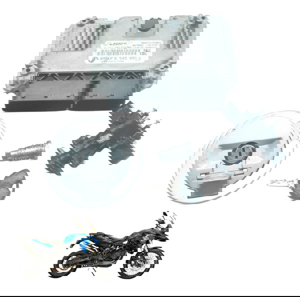 Kit Chave Ignição Code Modulo Bmw F 800 Gs 13-16 Original