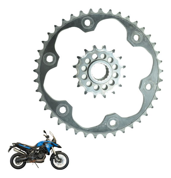 Coroa Pinhão Transmissão Bmw F 800 Gs 13-16 Original