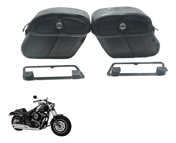 Par Alforge Harley Davidson Fat Bob Fxdf 13-16 Paralelo