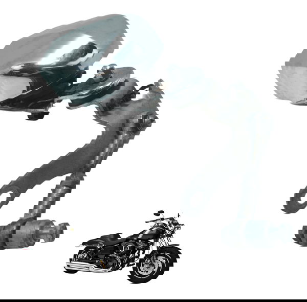 Buzina Harley Davidson Fat Bob Fxdf 13-16 Original