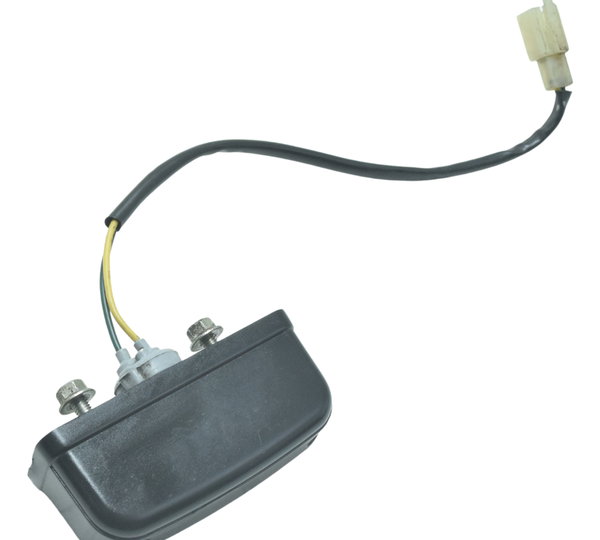 Luz De Placa Honda Nxr Bros 160 15-23 Original Esquerdo Branco