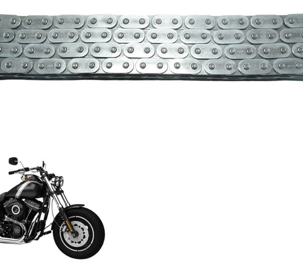Corrente Primária Harley Davidson Fat Bob Fxdf 13-16 Orig Prateado