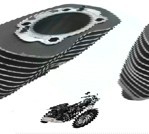 Cilindro C/ Detalhes Harley Davidson Fat Bob Fxdf 13-16 Orig