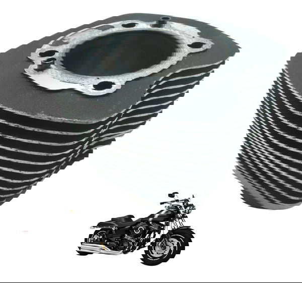 Cilindro C/ Detalhes Harley Davidson Fat Bob Fxdf 13-16 Orig