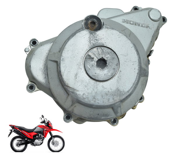 Tampa Estator C/detalhes Honda Nxr Bros 160 15-23 Original Cinza