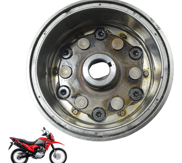 Volante Magneto C/placa De Partida Honda Nxr Bros 160 15-23