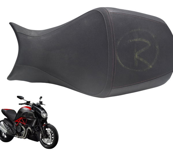 Banco C/ Detalhes Ducati Diavel 11-16 Original
