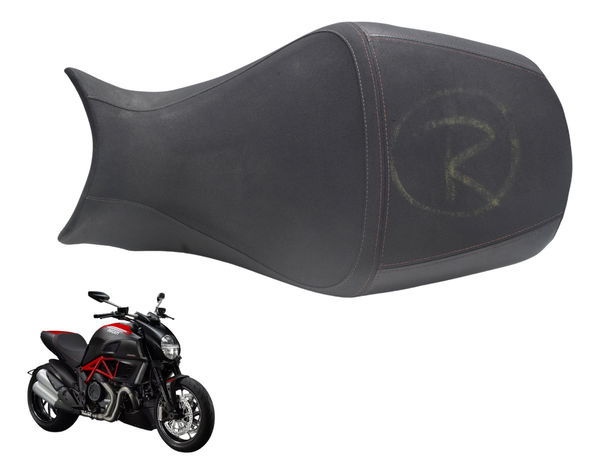 Banco C/ Detalhes Ducati Diavel 11-16 Original