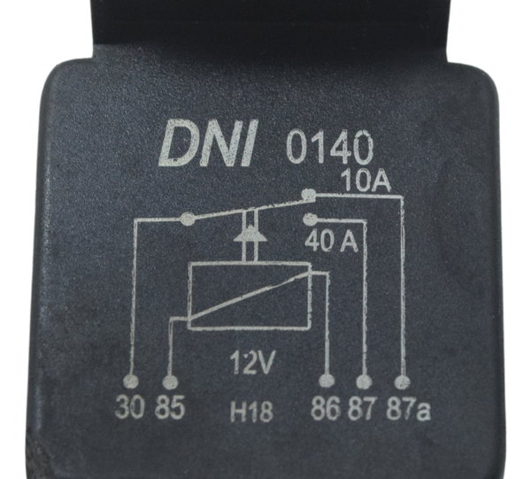 Rele Auxiliar Honda Nxr Bros 160 15-23 Original 12v