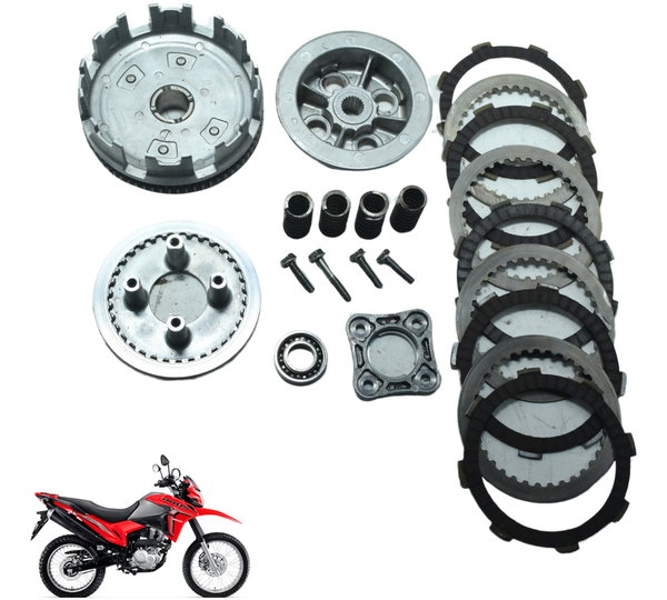 Embreagem Completa Honda Nxr Bros 160 15-23 Original