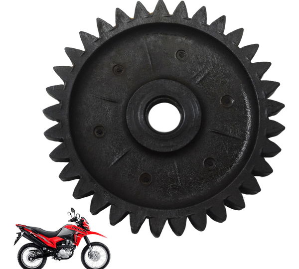 Engrenagem Bomba Óleo Honda Nxr Bros 160 15-23 Original