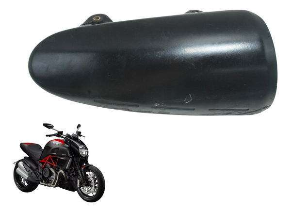 Capa Proteção Ponteira Escape Ducati Diavel 11-16 Original