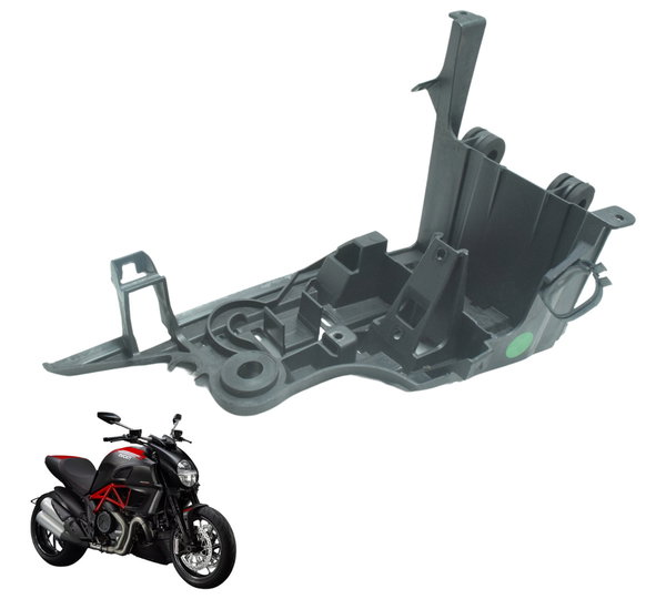 Caixa Bateria Ducati Diavel 11-16 Original Preto