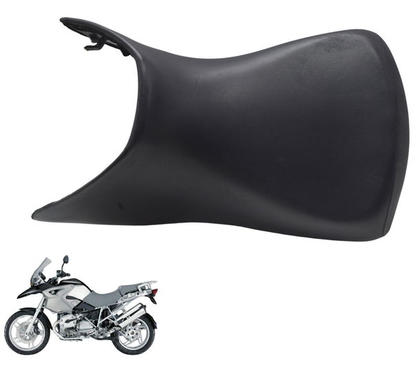 Banco Dianteiro Bmw R 1200 Gs R1200 04-07 Original Preto