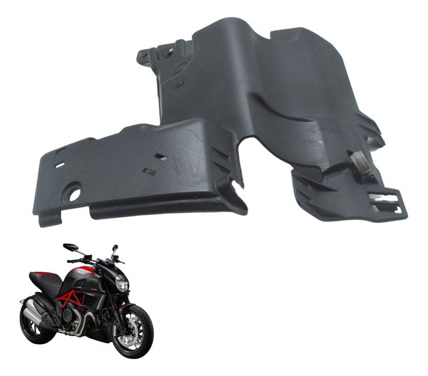Tampa Caixa Bateria C/ Detalhes Ducati Diavel 11-16 Original