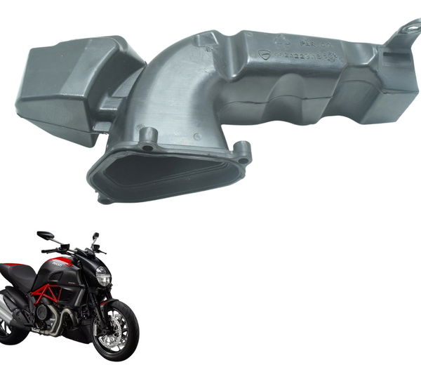 Duto Ar Esquerdo C/ Detalhes Ducati Diavel 11-16 Original
