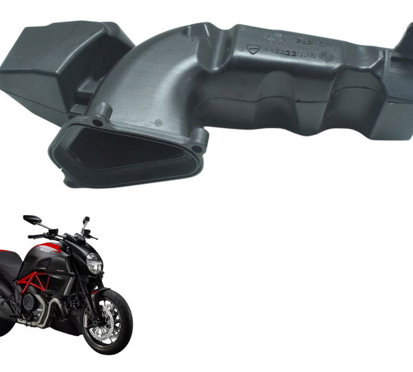 Duto Ar Esquerdo C/ Detalhes Ducati Diavel 11-16 Original