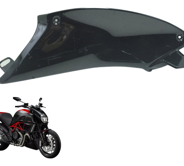Carenagem Lateral Tanque Direita Ducati Diavel 11-16 Orig Preto