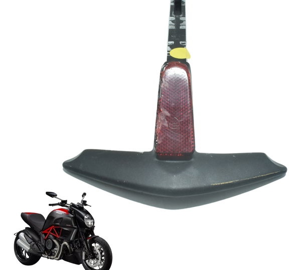 Suporte Alça Passageiro C/ Detalhes Ducati Diavel 11-16 Orig Preto