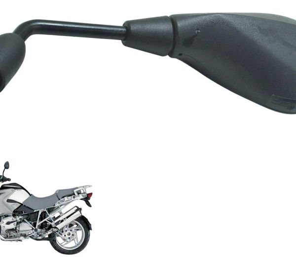 Espelho Esquerdo C/det Paralelo Bmw R 1200 Gs R1200 04-07