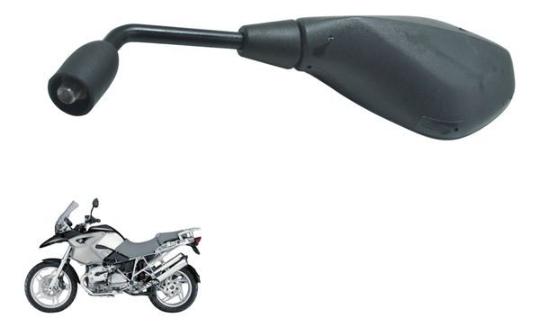 Espelho Esquerdo C/det Paralelo Bmw R 1200 Gs R1200 04-07