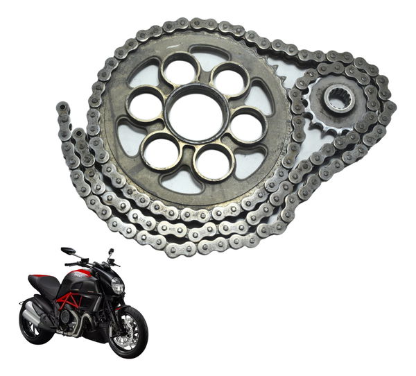 Kit Relação Ducati Diavel 11-16 Original