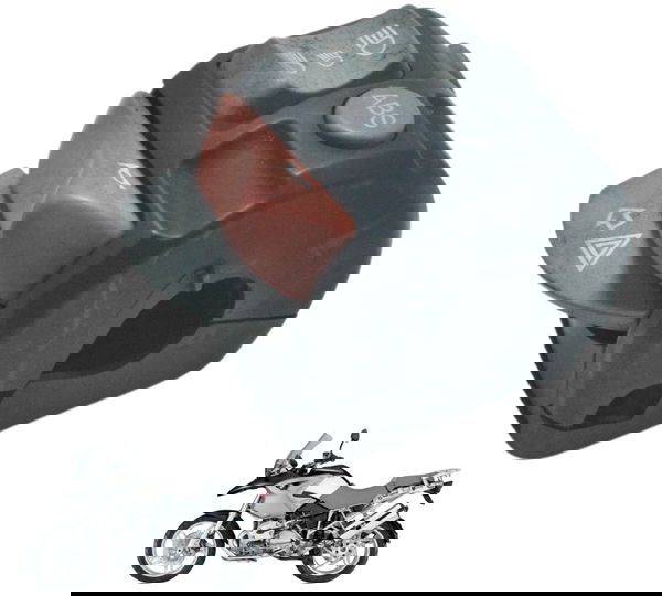 Chave Punho Luz Bmw R 1200 Gs R1200 04-07 Original