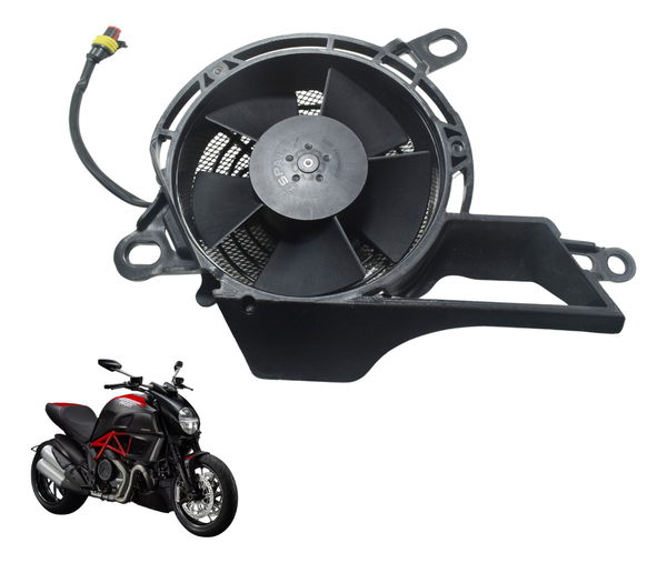 Ventoinha Radiador Esquerdo Ducati Diavel 11-16 Original