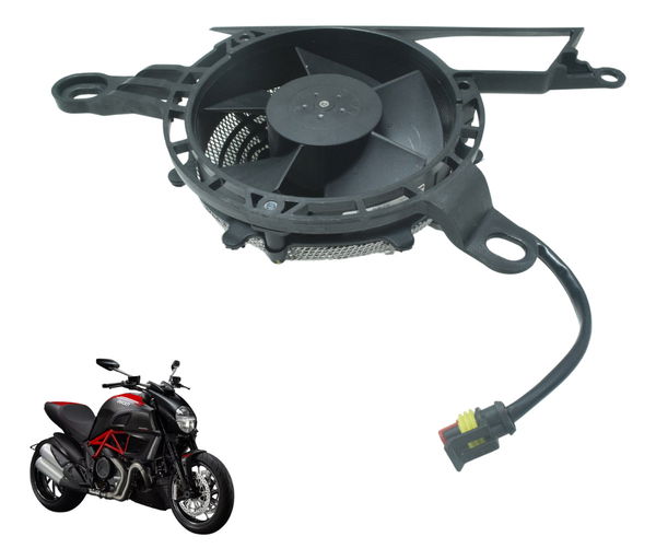 Ventoinha Radiador Direito Ducati Diavel 11-16 Original