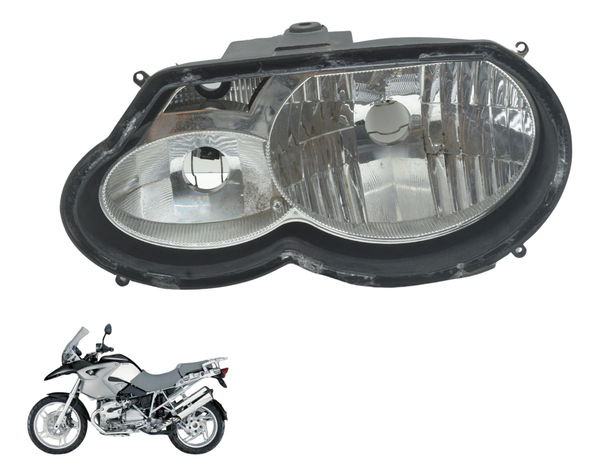 Carcaça Farol C/avaria Bmw R 1200 Gs R1200 04-07 Original