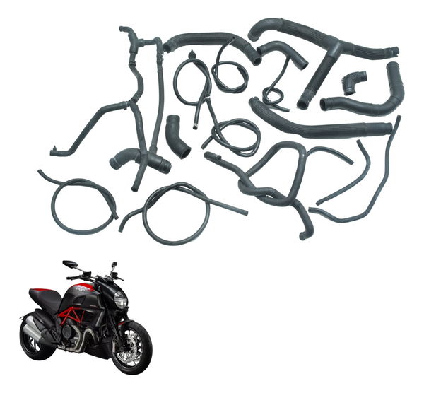 Kit Mangueiras Ducati Diavel 11-16 Original