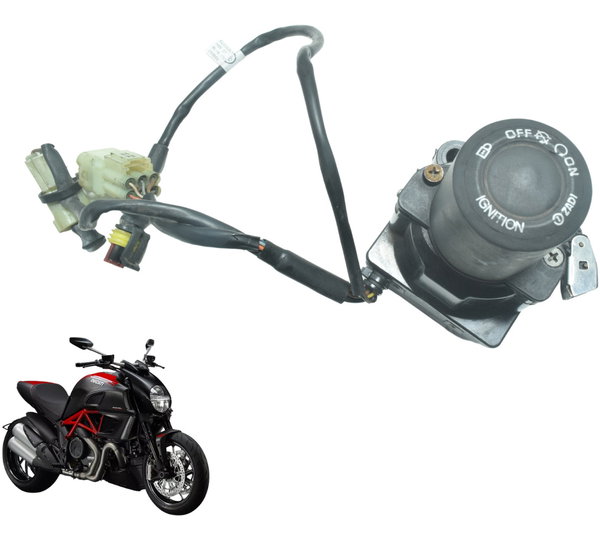 Chave Ignição Ducati Diavel 11-16 Original