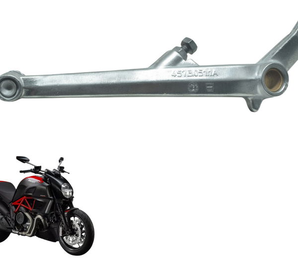 Suporte Pedal Freio C/ Detalhes Ducati Diavel 11-16 Original