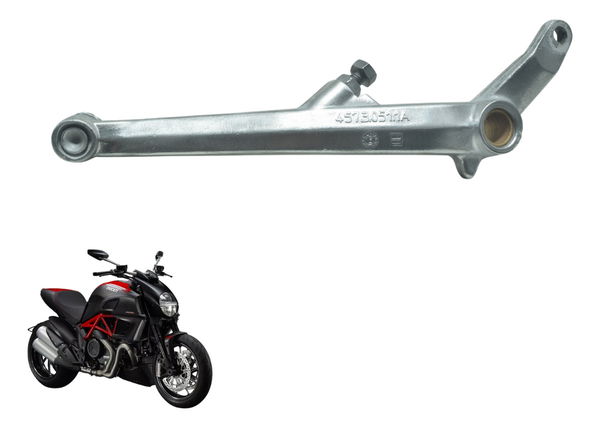 Suporte Pedal Freio C/ Detalhes Ducati Diavel 11-16 Original