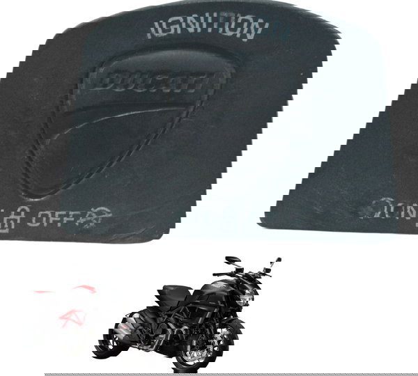 Acabamento Chave Ignição Ducati Diavel 11-16 Original