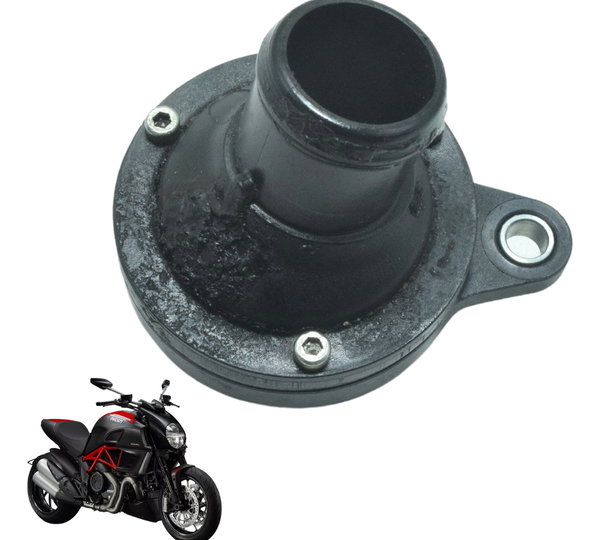 Respiro Motor C/ Detalhes Ducati Diavel 11-16 Original