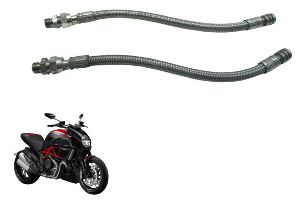 Par Flexível Óleo Ducati Diavel 11-16 Original