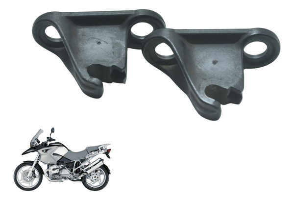 Par Suporte Banco Dianteiro Bmw R 1200 Gs R1200 04-07 Orig