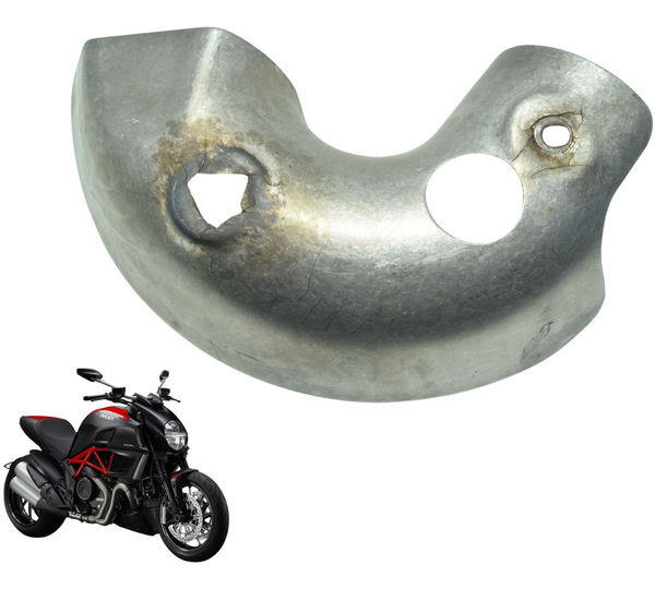 Capa Proteção Curva Escape C/ Detal Ducati Diavel 11-16 Orig