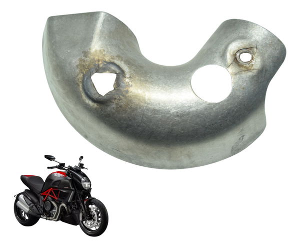 Capa Proteção Curva Escape C/ Detal Ducati Diavel 11-16 Orig