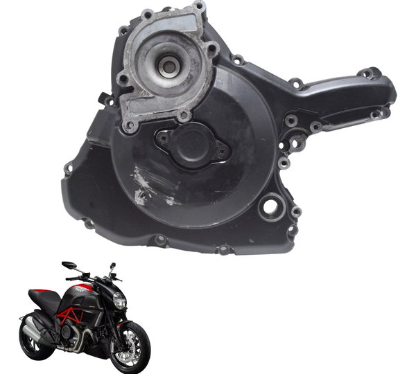 Tampa Estator C/ Avaria Ducati Diavel 11-16 Original Preto