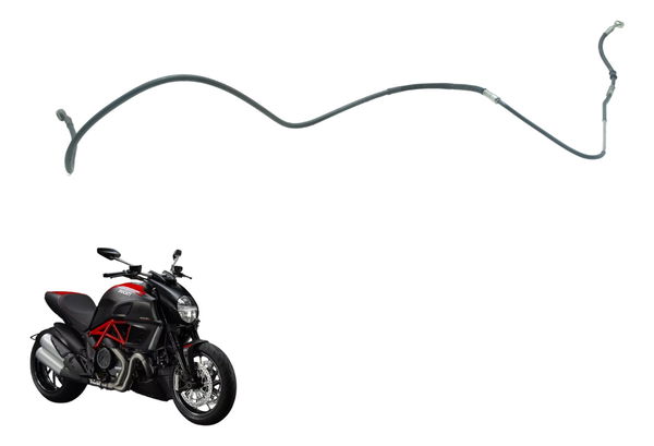 Flexível Abs Traseiro Ducati Diavel 11-16 Original
