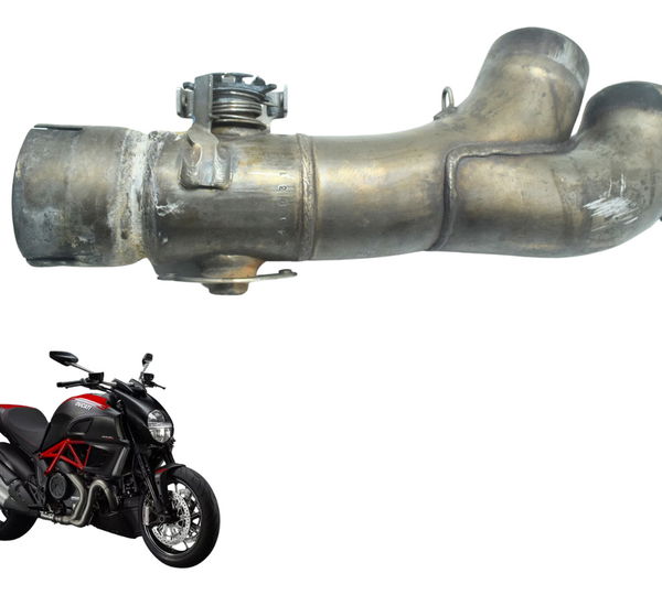 Curva Escape C/ Detalhes Ducati Diavel 11-16 Original