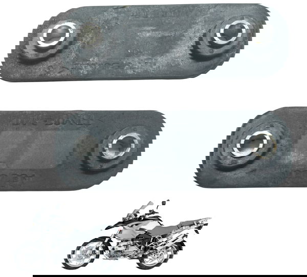 Par Borracha Suporte Bmw R 1200 Gs R1200 04-07 Original